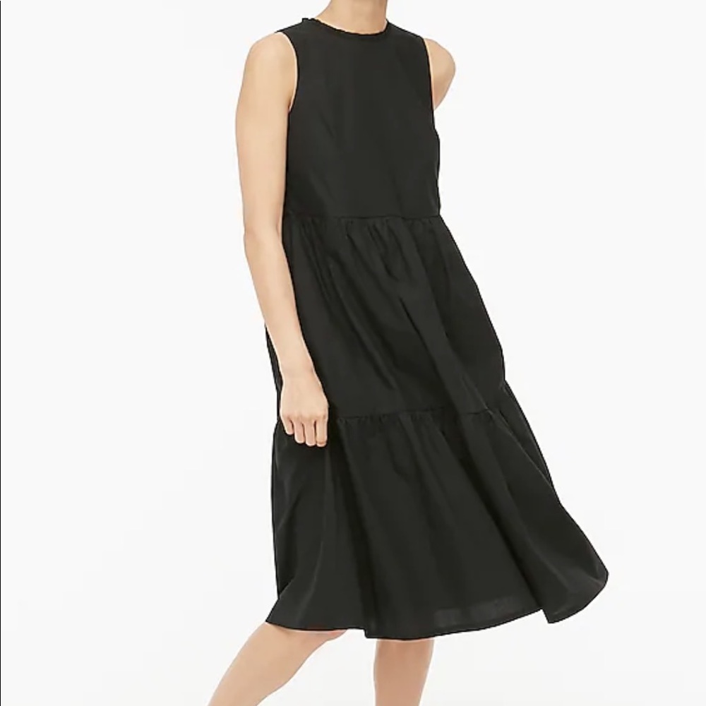 J. Crew Sleveless Tiered Dress